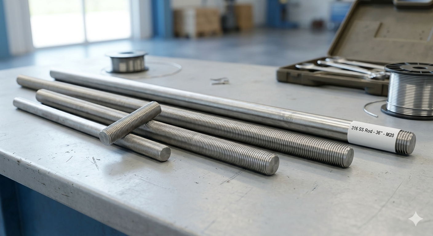 Stainless Steel Threaded Rod